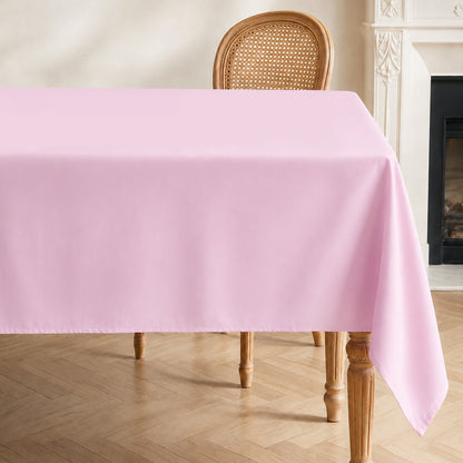 Pink Mahjong Tablecloths for Card Tables, Square Table Cover