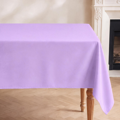 Lavender Mahjong Tablecloths for Card Tables, Square Table Cover