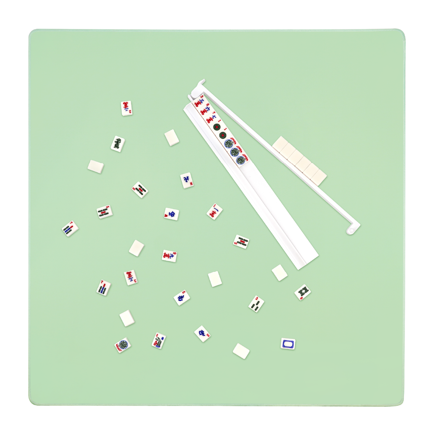 Macaron Pistachio Mahjong Mat