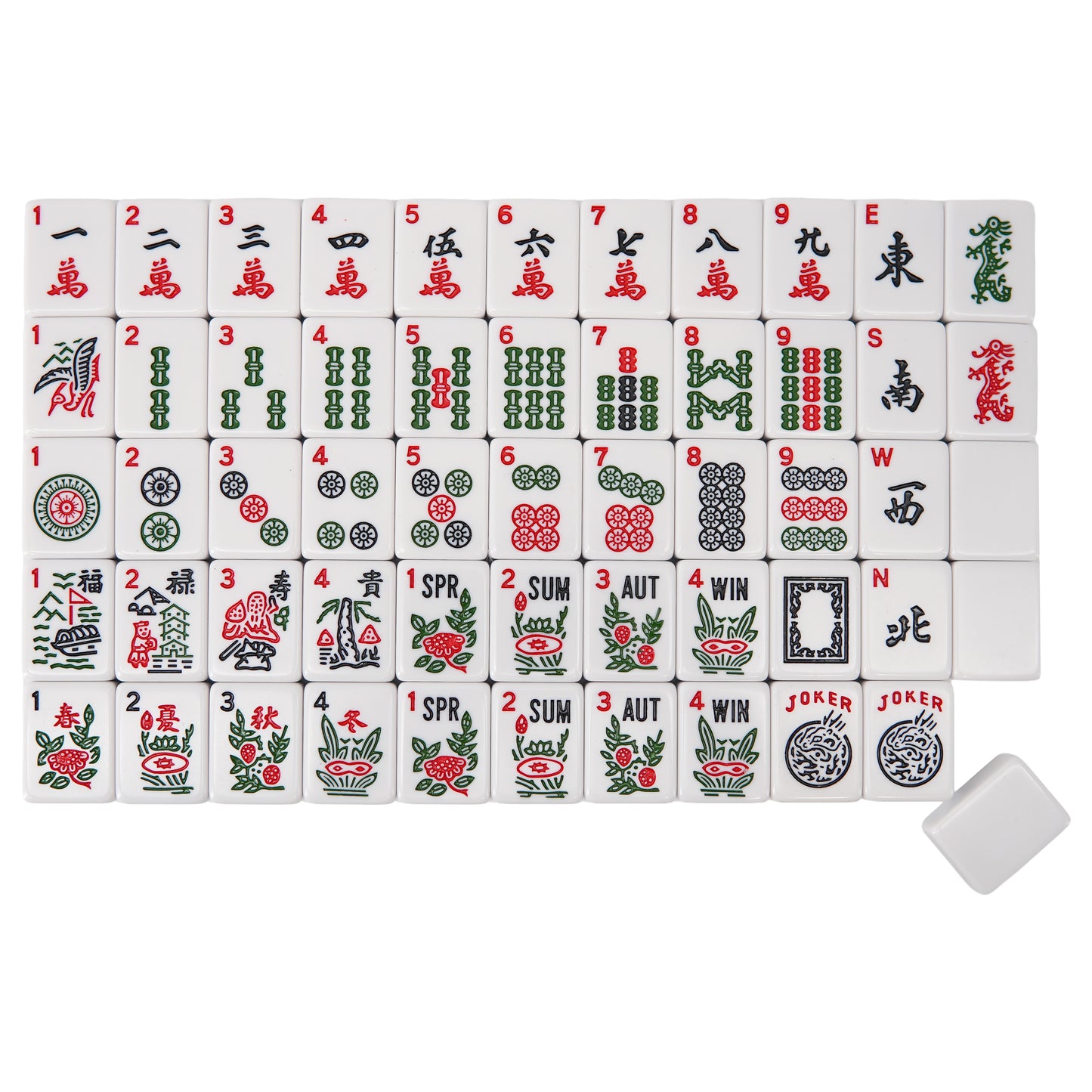 Creamy Pink Carrying Mahjong Set