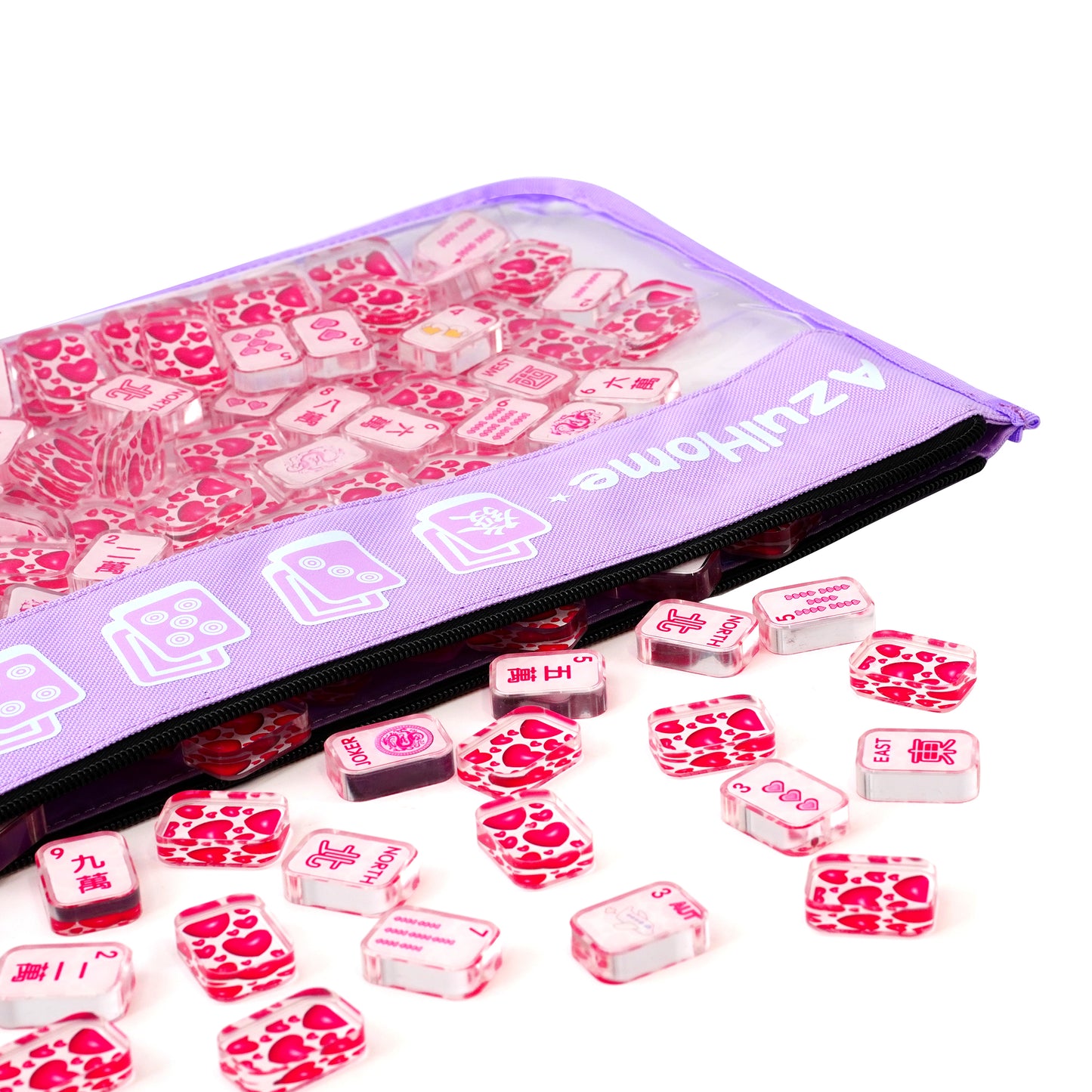 Lavender Mahjong Bag