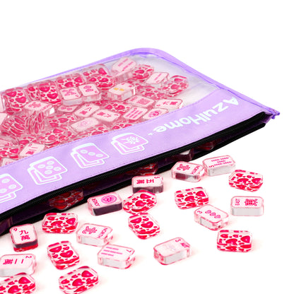 Lavender Mahjong Bag