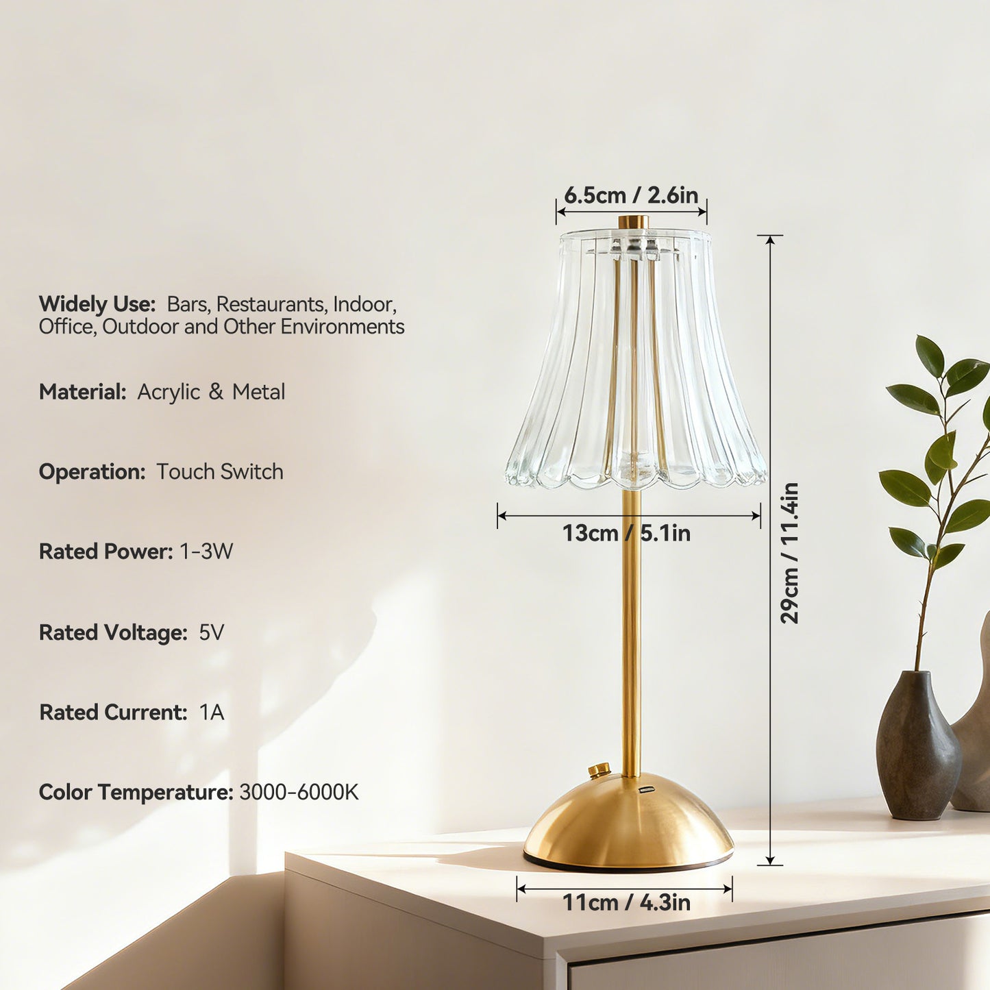 Portable LED Desk Lamps