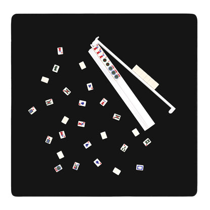 Black Mahjong Mat