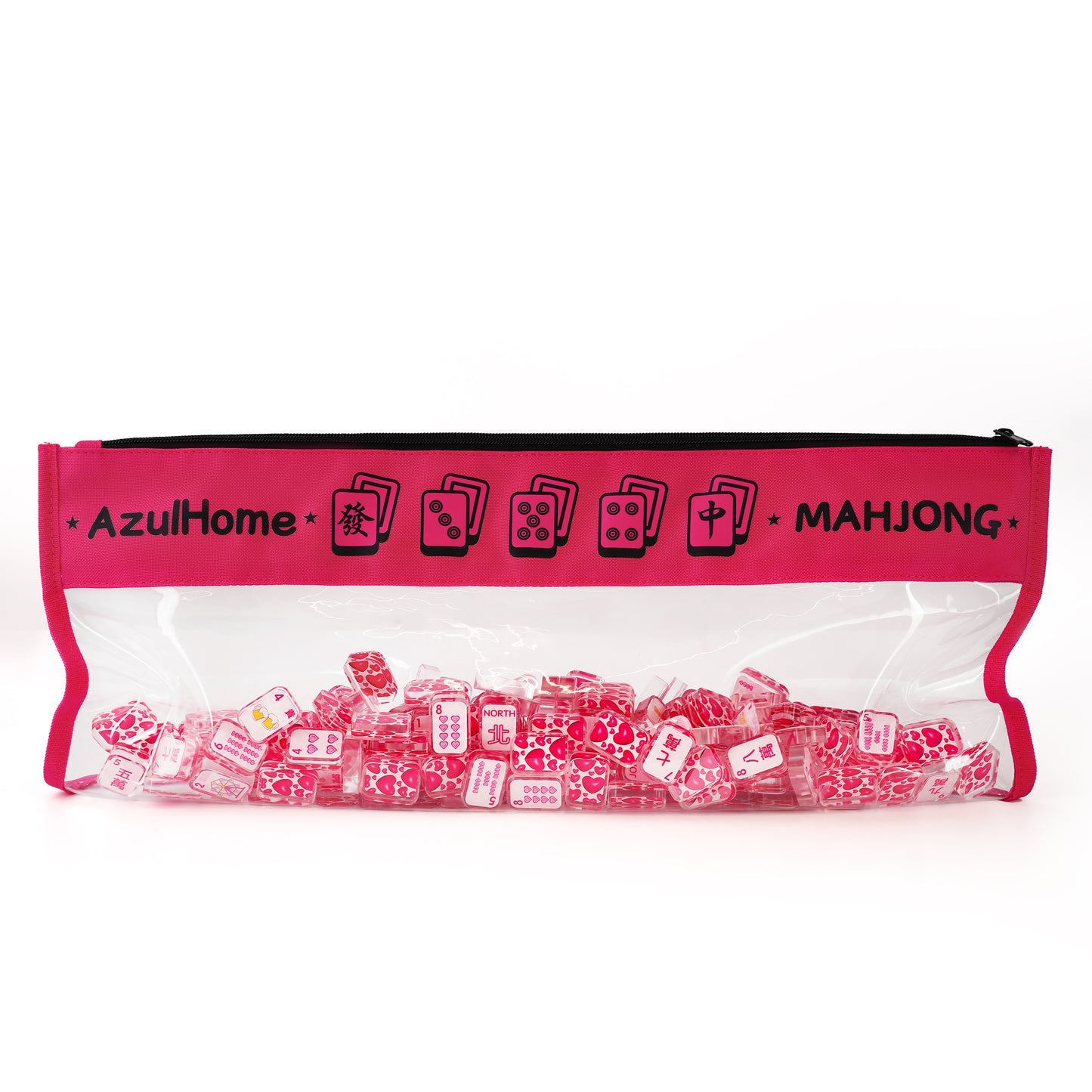 Rosé Mahjong Bag
