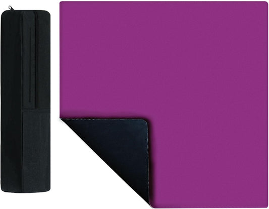Velvet Purple Mahjong Mat