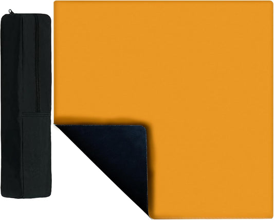 Sunset Orange Mahjong Mat