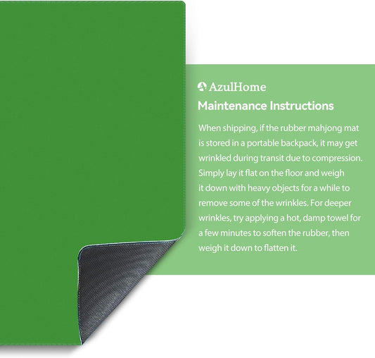 Green Mahjong Mat