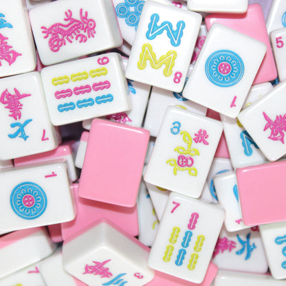Cotton Candy Mahjong Set