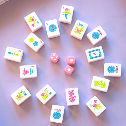 Cotton Candy Mahjong Set