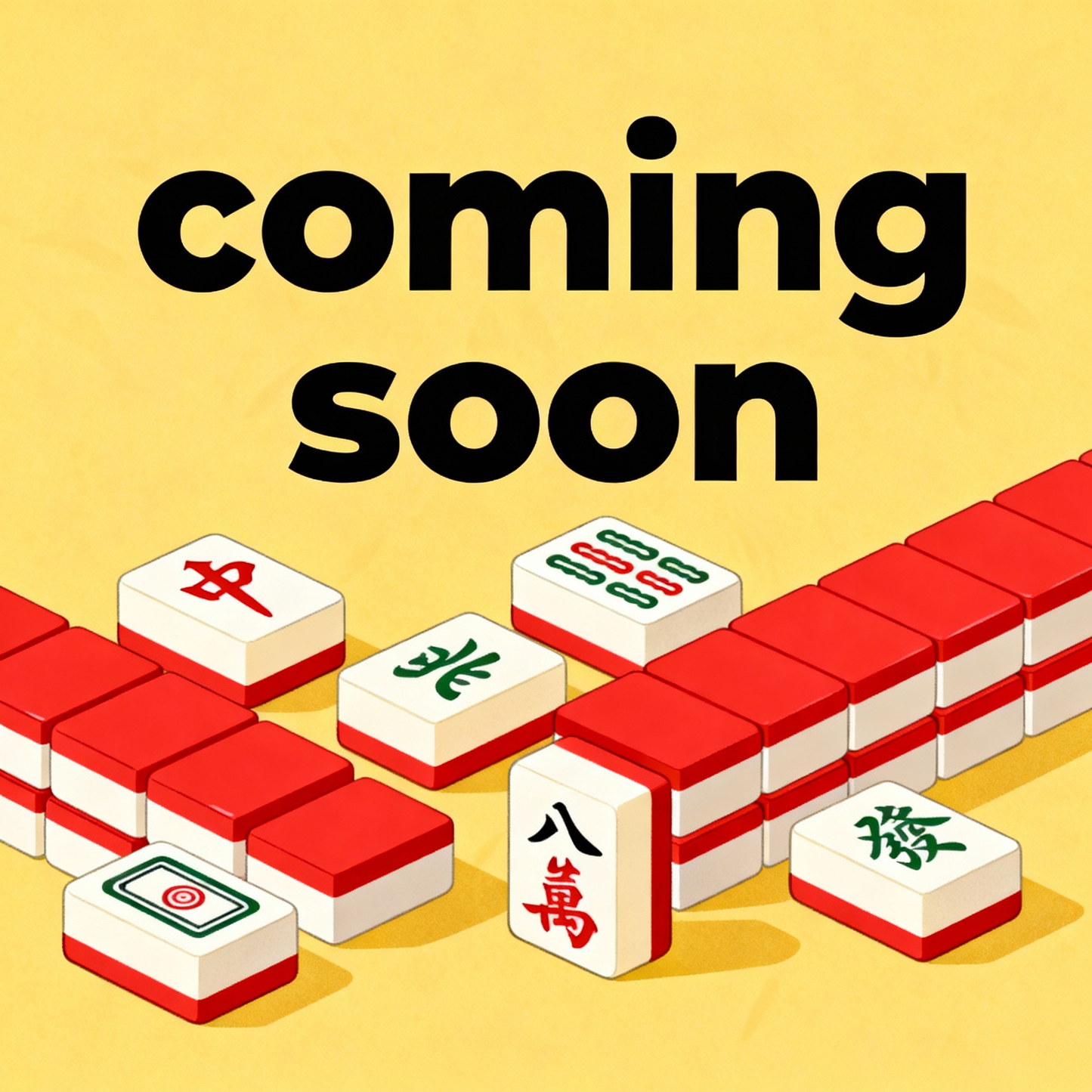 custom mahjong set with personalized tiles and colorful design