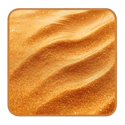 Close up texture of desert sand design mahjong play mat