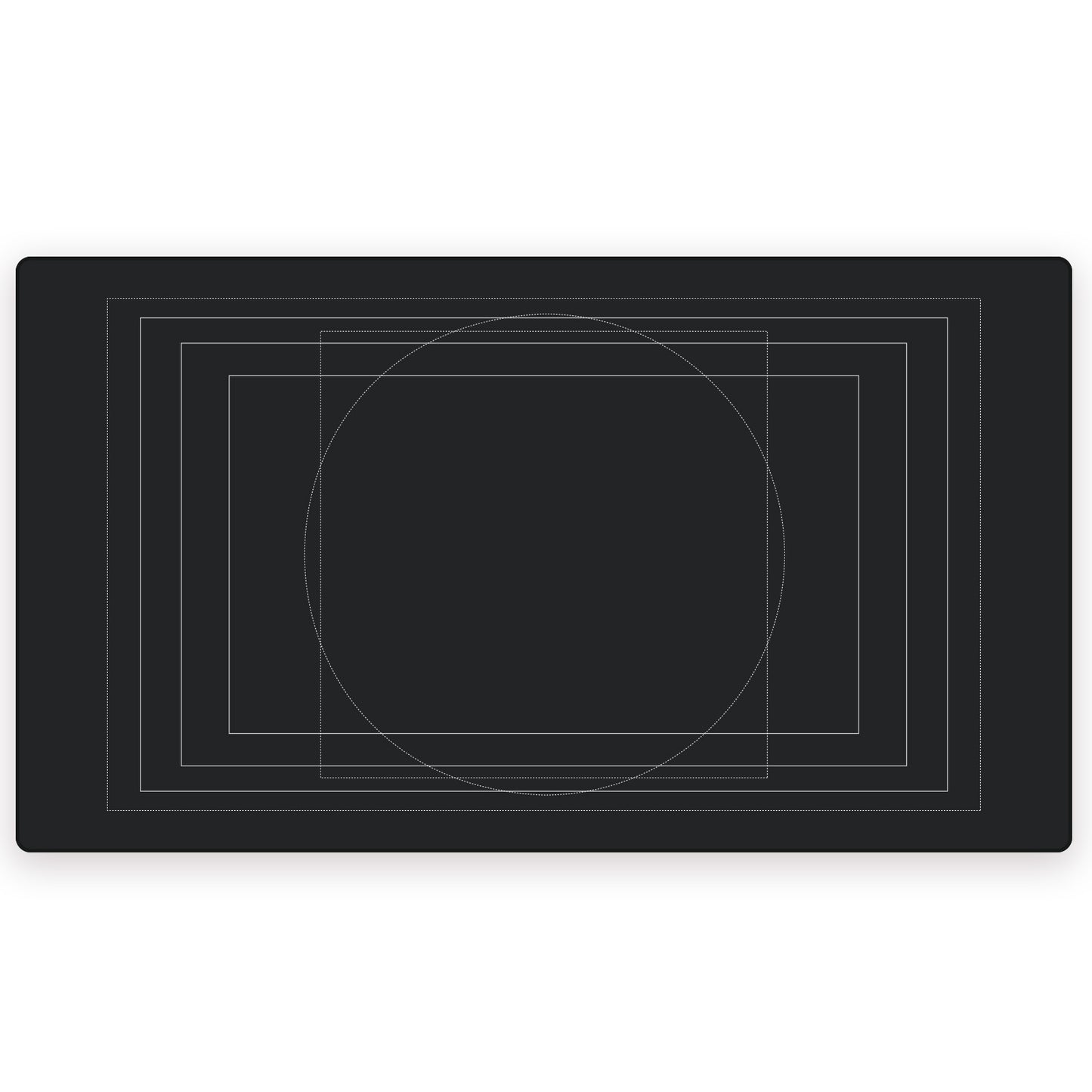 empty puzzle mat laid flat showing smooth top surface and border design