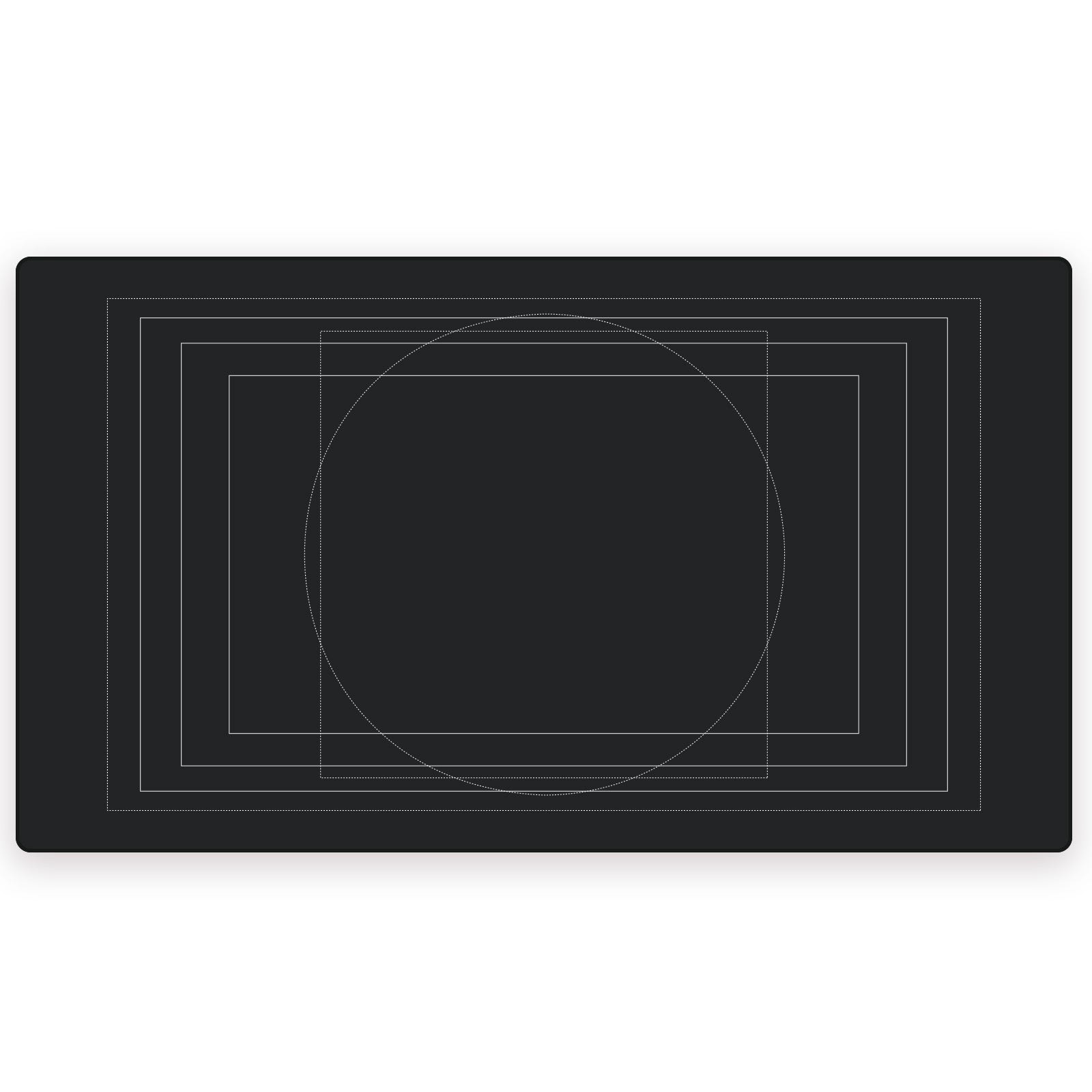 empty puzzle mat laid flat showing smooth top surface and border design